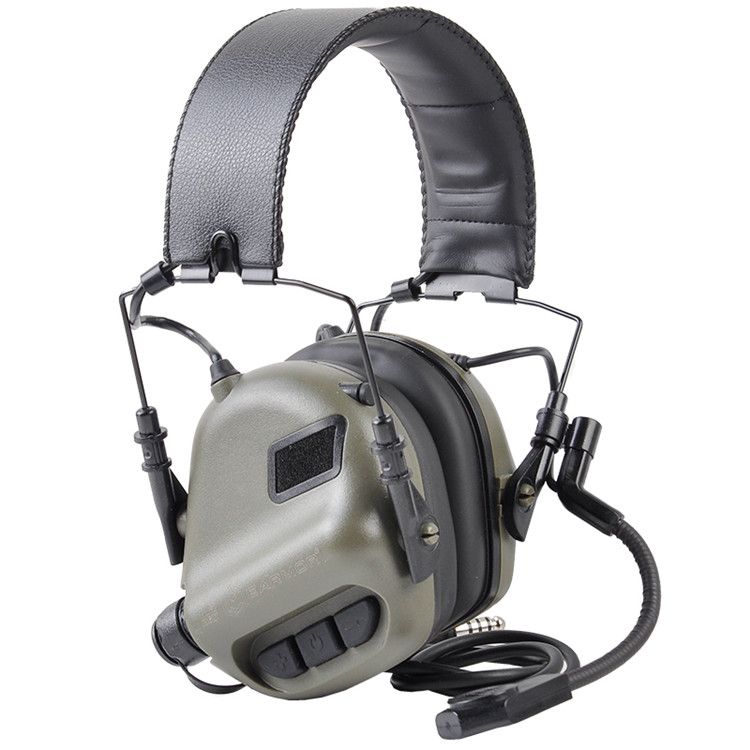 OREJERAS DE TIRO EARMOR M32 MOD1 Casco Táctico con Protección Auditiva y Tecnología de Reducción de Ruido