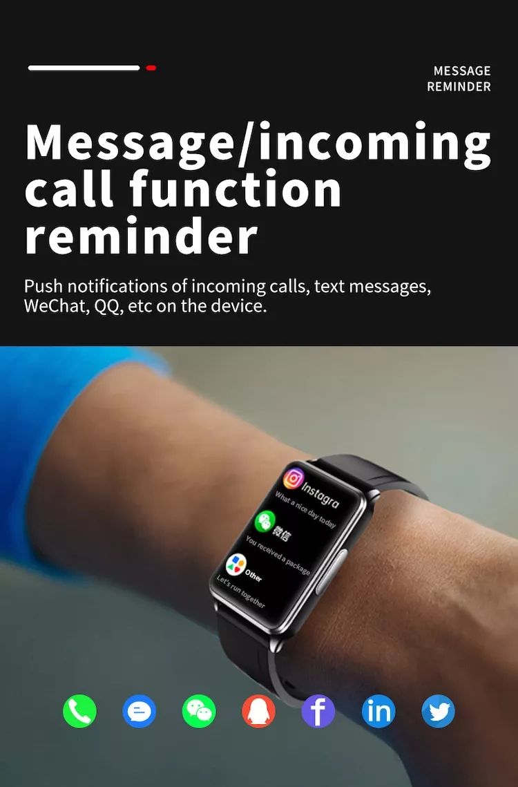 EP02 Reloj Inteligente de Glucosa en Sangre con ECG, HRV, Frecuencia Cardíaca, Temperatura, Pantalla HD de 1.57 Pulgadas, Resistente al Agua, Pulsera Inteligente y Monitor de Actividad Física