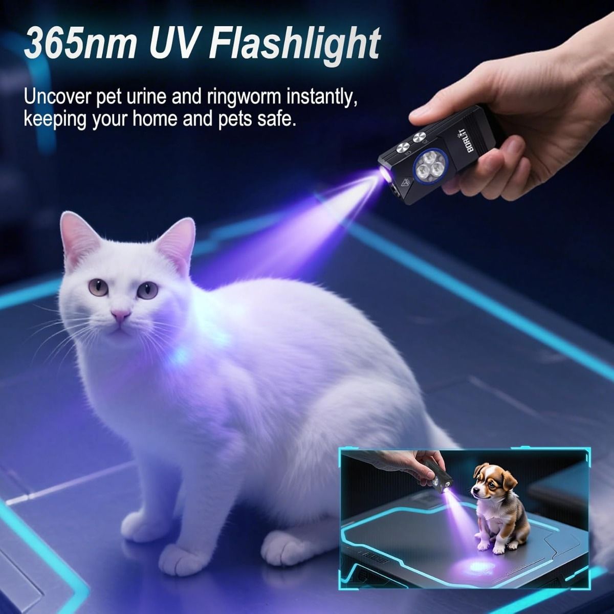 EV30: Tu Linterna EDC Compacta 550lm con Luz UV 365nm | Recargable USB-C de Bolsillo