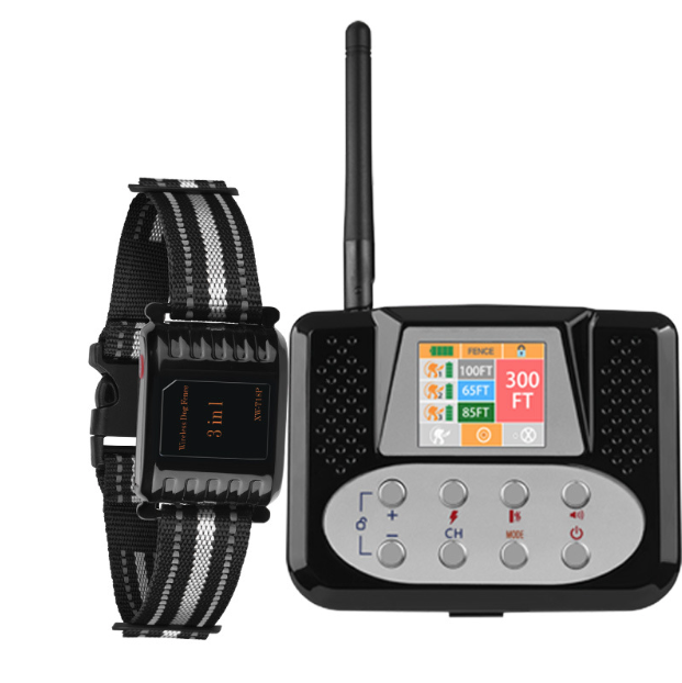 Sistema de Cerca Electrónica 3 en 1 para Perros con Radar Electrónico y Área Prohibida Entrenamiento Innovador