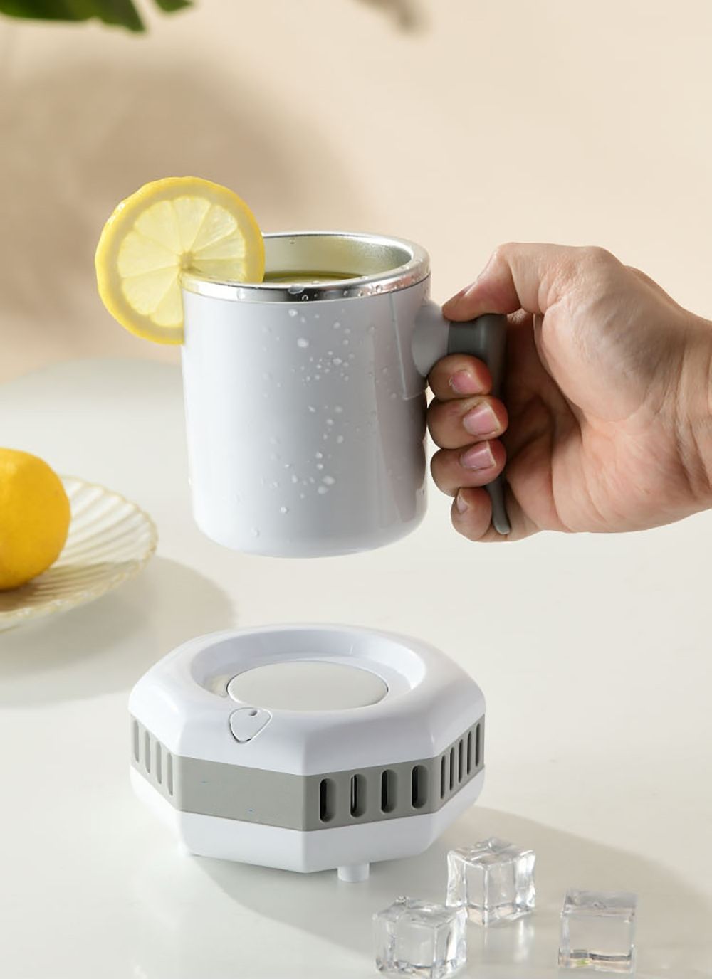 Refrigerador portátil rápida reducción de temperatura ideal para bebidas heladas electrodoméstico moderno eficiente
