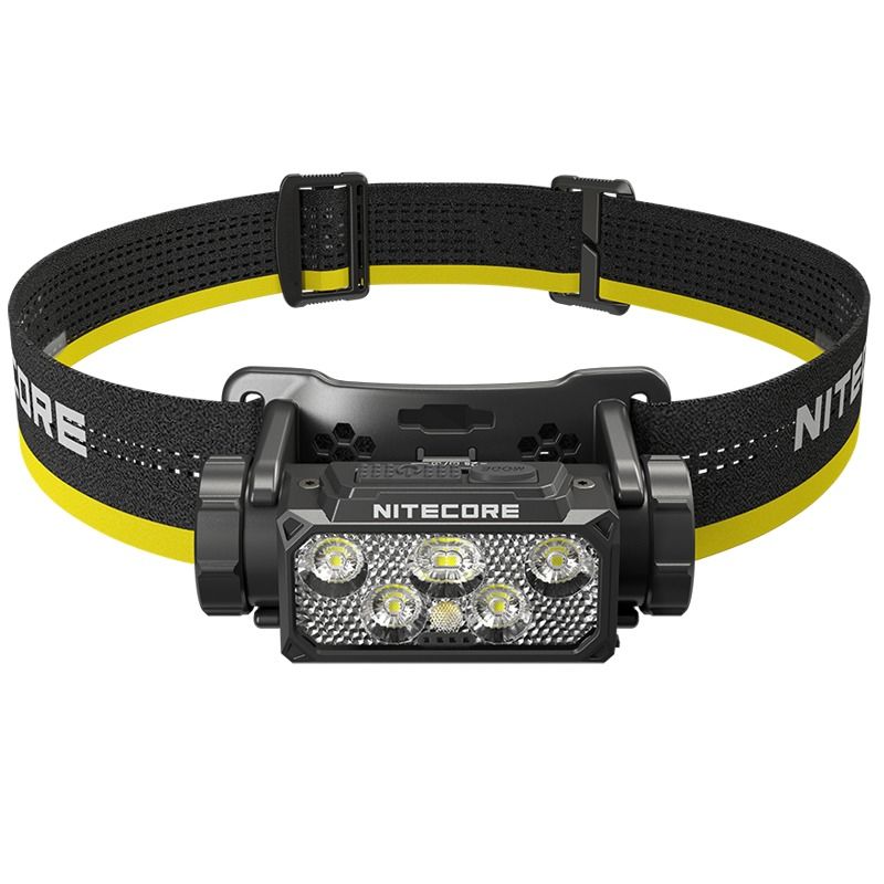 Nitecore HC60 UHE Faro Recargable 1600 Lúmenes Impermeable para Camping y Senderismo Larga Duración Batería