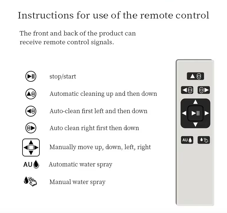 Robot limpiador de ventanas con tecnología inteligente, rociado automático de agua y succión de 5600Pa para ventanas impecables sin esfuerzo.