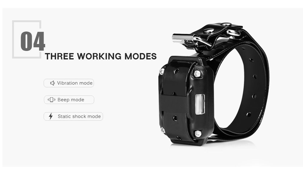 Collar de adiestramiento para perros eléctrico impermeable recargable de 800 m con control remoto para mascotas, pantalla LCD y modos ajustables