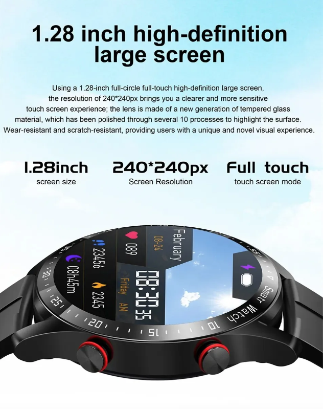 Reloj inteligente HW20 ECG+PPG llamada Bluetooth