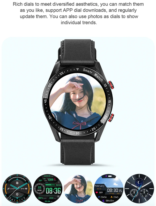 Reloj inteligente HW20 ECG+PPG llamada Bluetooth