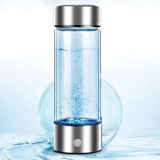 Generador de Hidrógeno Portátil Taza de Agua 420ml Agua Rica en Hidrógeno Para Salud Celular y Bienestar