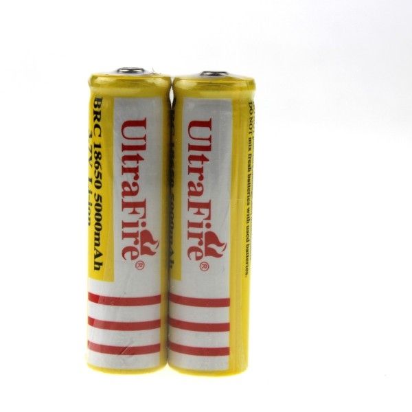 UltraFire BRC 18650 5000mAh Batería Recargable para Entusiastas del Aire Libre Carga Rápida Energía Duradera