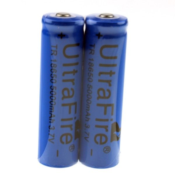 Ultrafire TR 5000mAh 3.7V 18650 Batería recargable de iones de litio Solución de energía premium para aventuras al aire libre