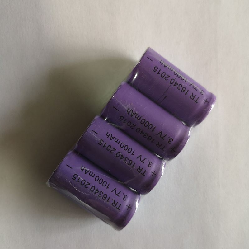 Batería Recargable TR 16340 1000mAh 3.7V Alta Capacidad Ideal para Linternas y Gadgets Energía Sostenible