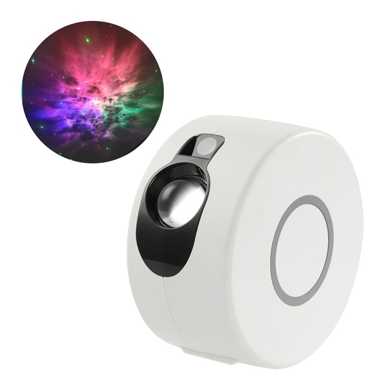 Fascinante Proyector de Cielo Estrellado Láser Luz Nocturna 7 Colores Rotación 360 Grados Ambiente Acogedor Decoración Regalo Infantil