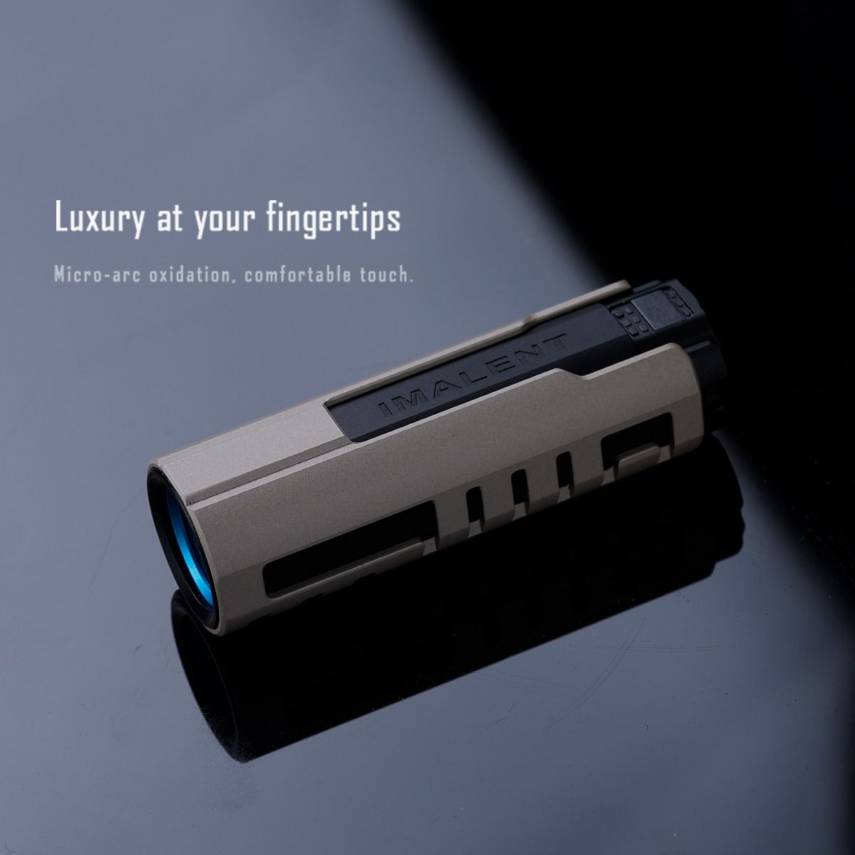 IMALENT LD35: Linterna EDC Potente y Compacta 1200 Lúmenes, USB-C Recargable, Pantalla OLED.