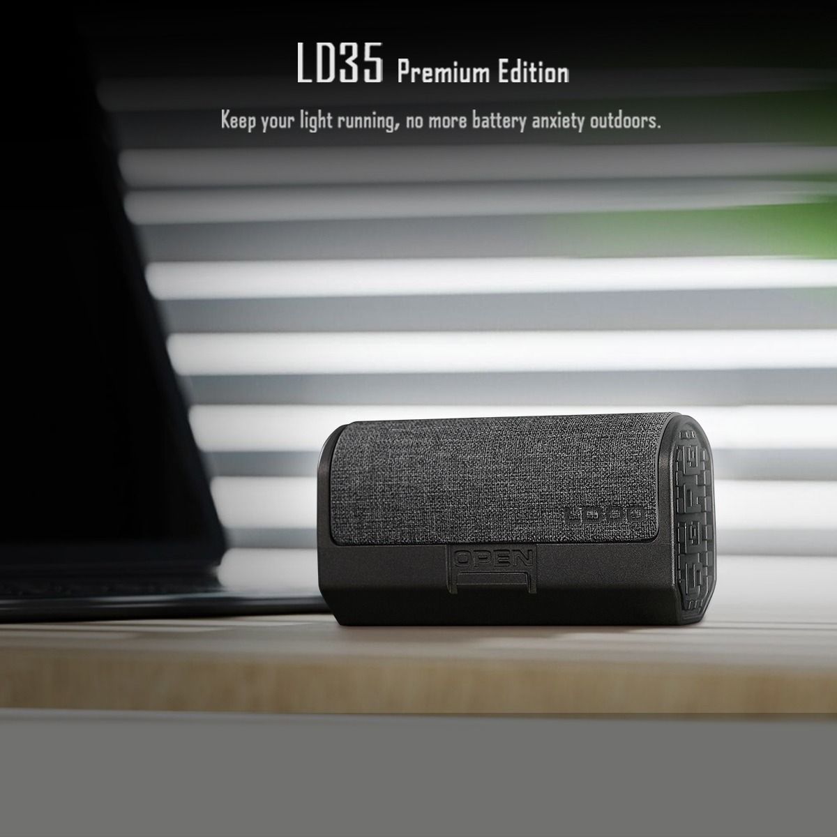 IMALENT LD35: Linterna EDC Potente y Compacta 1200 Lúmenes, USB-C Recargable, Pantalla OLED.