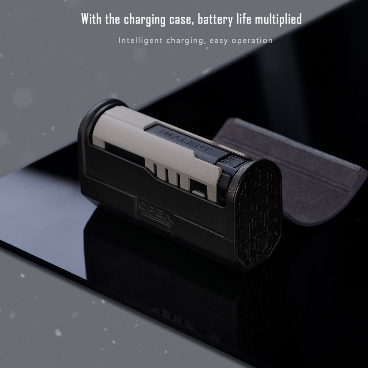 IMALENT LD35: Linterna EDC Potente y Compacta 1200 Lúmenes, USB-C Recargable, Pantalla OLED.