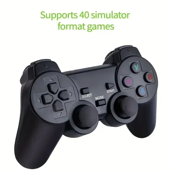 Consola de Videojuegos M8 con Controlador Inalámbrico 2.4G y Juegos Retro 4K Modelos de 32G 64G hasta 10000 Juegos