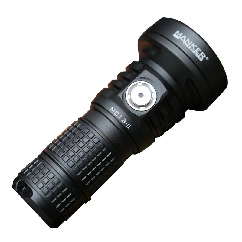Manker MC13 II Linterna LED 4600 lúmenes LUMINUS SBT90 GEN2 USB Tipo-C para acampar y búsqueda y rescate