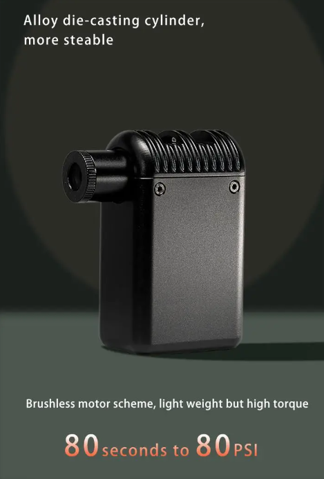 A2 Mini Bomba de Aire Eléctrica Inalámbrica Inflador Portátil para Bicicleta Válvula Presta Schrader Equipo de Ciclismo Ligero