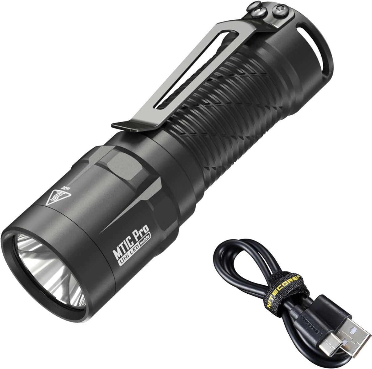 Nitecore MT1C Pro Linterna EDC 1000 Lúmenes Compacta y Duradera Linterna de Senderismo y Emergencia Haz de 360 m