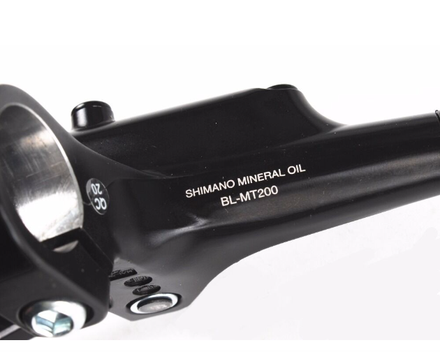 Shimano MT200 Freno MTB E-bike freno disco hidráulico potente control en senderos eficiencia avanzada negro