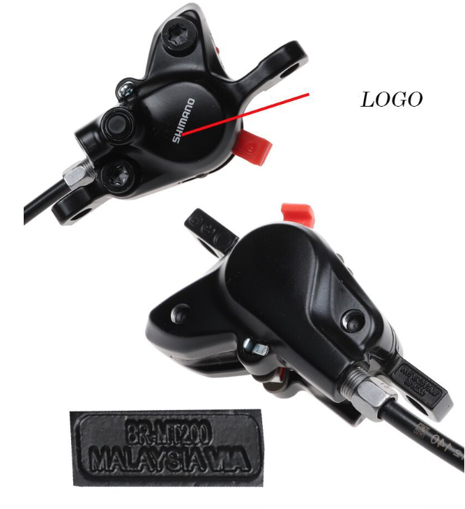 Shimano MT200 Freno MTB E-bike freno disco hidráulico potente control en senderos eficiencia avanzada negro