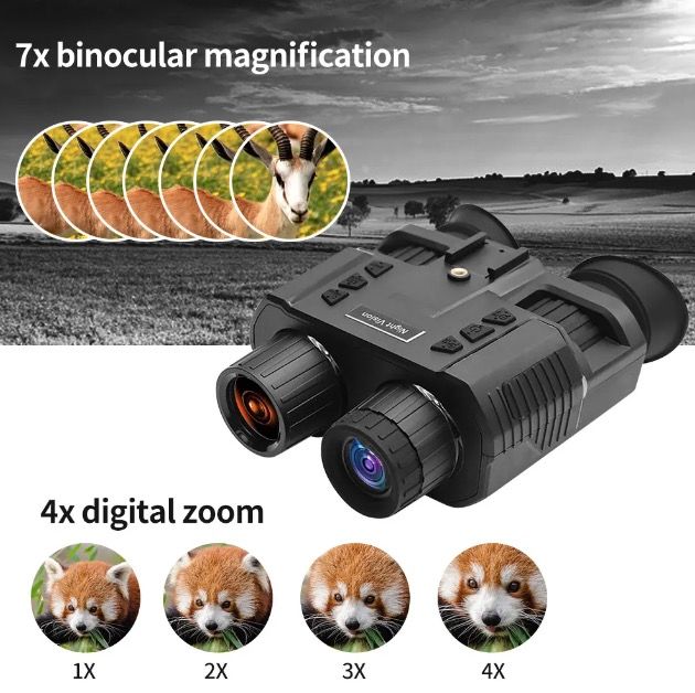 NV8000 Gafas de Visión Nocturna Binoculares 4K Video Naked-3D Tech para Observación de Vida Silvestre Envío Gratis
