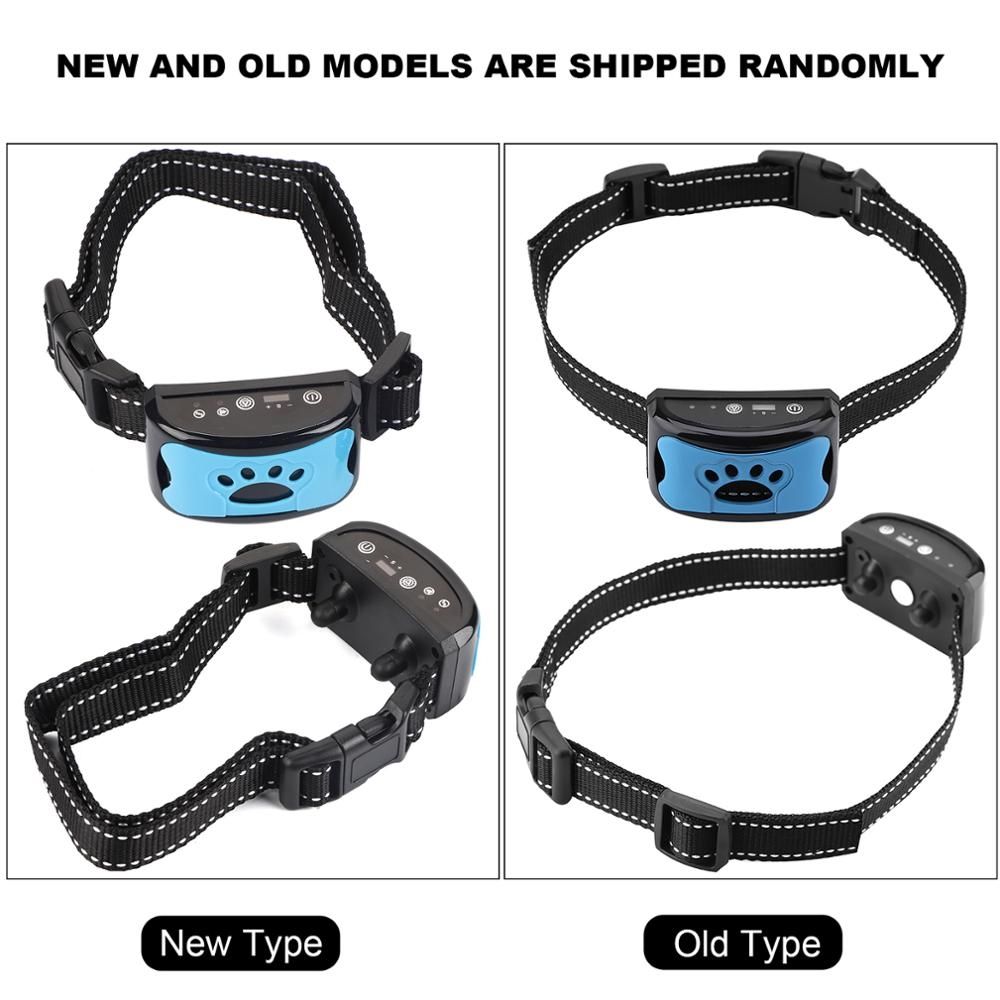 Collar Recargable USB para Perros Dispositivo Anti Ladridos y Vibración Collar Ajustable y Cómodo Impermeable