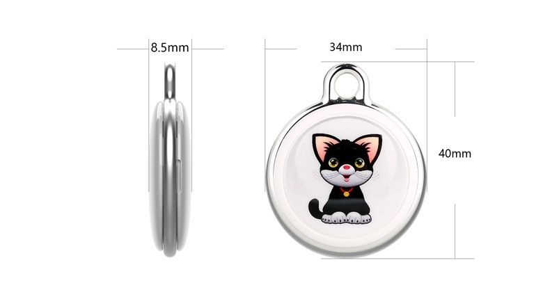 Collar para perros Airtag Rastreador GPS para perros Ubicación en tiempo real Seguridad para amigos peludos