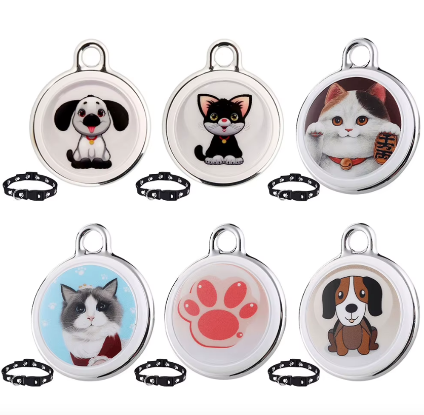 Collar para perros Airtag Rastreador GPS para perros Ubicación en tiempo real Seguridad para amigos peludos