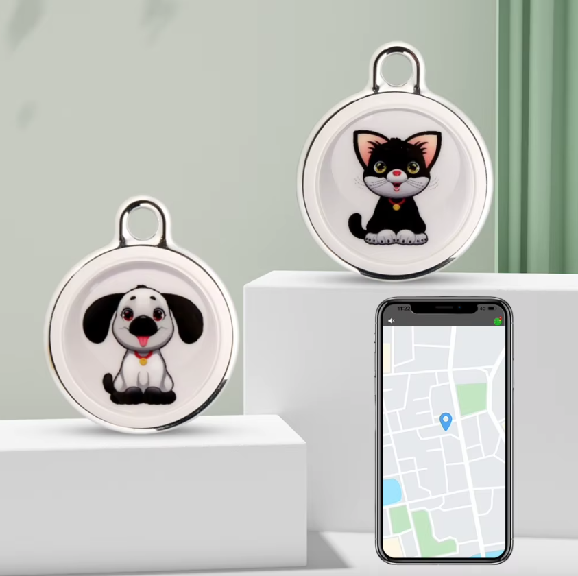 Collar para perros Airtag Rastreador GPS para perros Ubicación en tiempo real Seguridad para amigos peludos