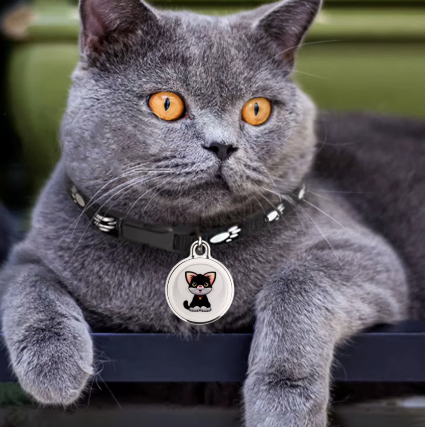 Collar para perros Airtag Rastreador GPS para perros Ubicación en tiempo real Seguridad para amigos peludos