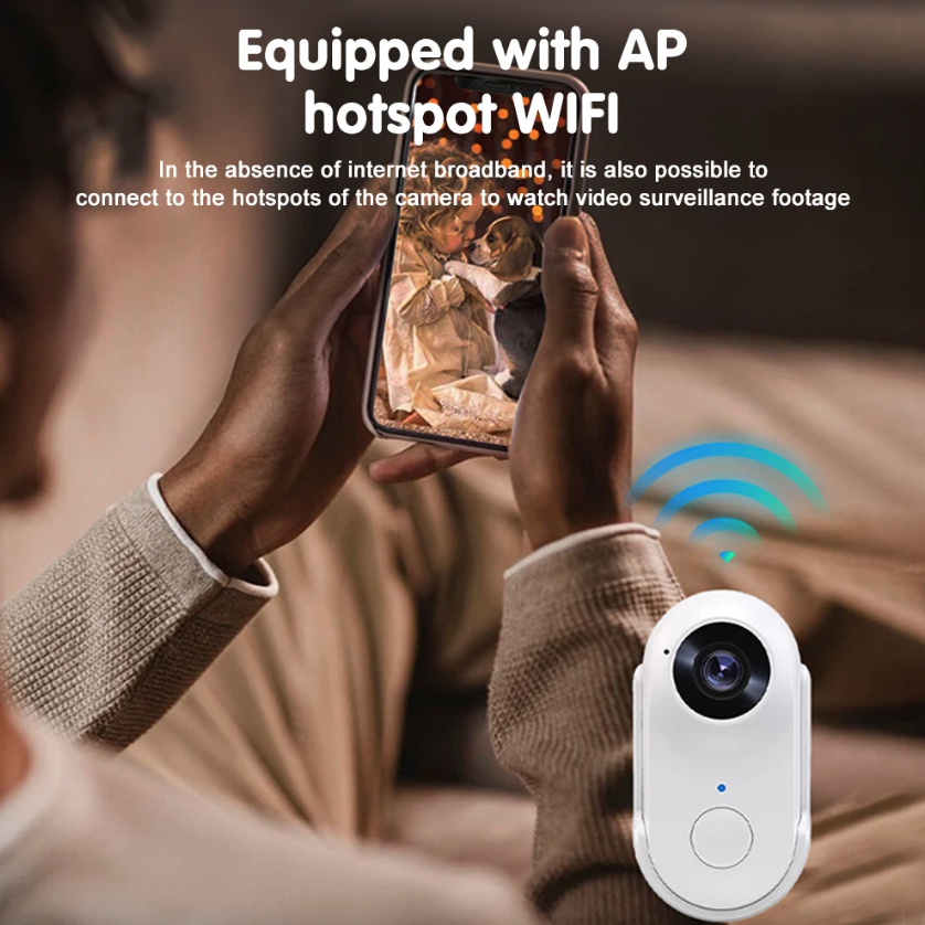 Cámara de pulgar WiFi HD Grabador deportivo Cámara deportiva Videograbadora para moto Cámara para mascotas