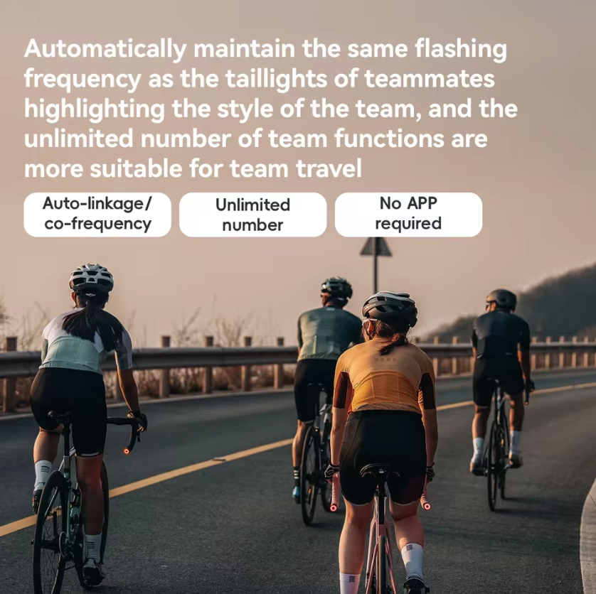 ROCKBROS R0 Luz Tapón Manillar Tipo-C | Luz Trasera MTB Carretera | Seguridad y Visibilidad Ciclismo