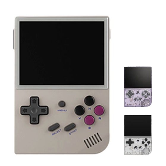 ANBERNIC RG35XX Consola Portátil Retro Juegos Clásicos Pantalla IPS Vibrante 3.5" Soporte PSP Diseño Elegante