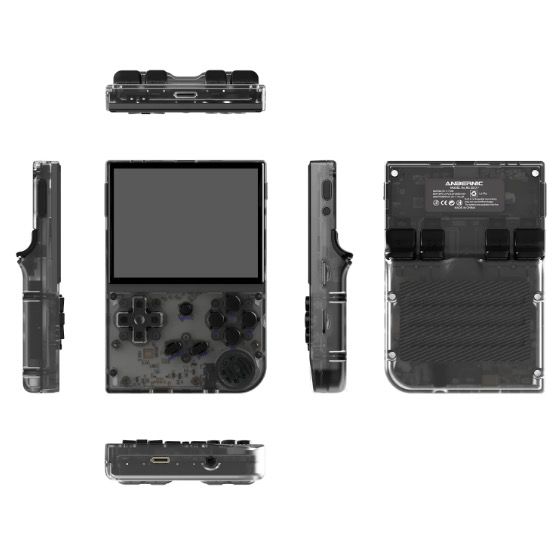 ANBERNIC RG35XX Consola Portátil Retro Juegos Clásicos Pantalla IPS Vibrante 3.5" Soporte PSP Diseño Elegante