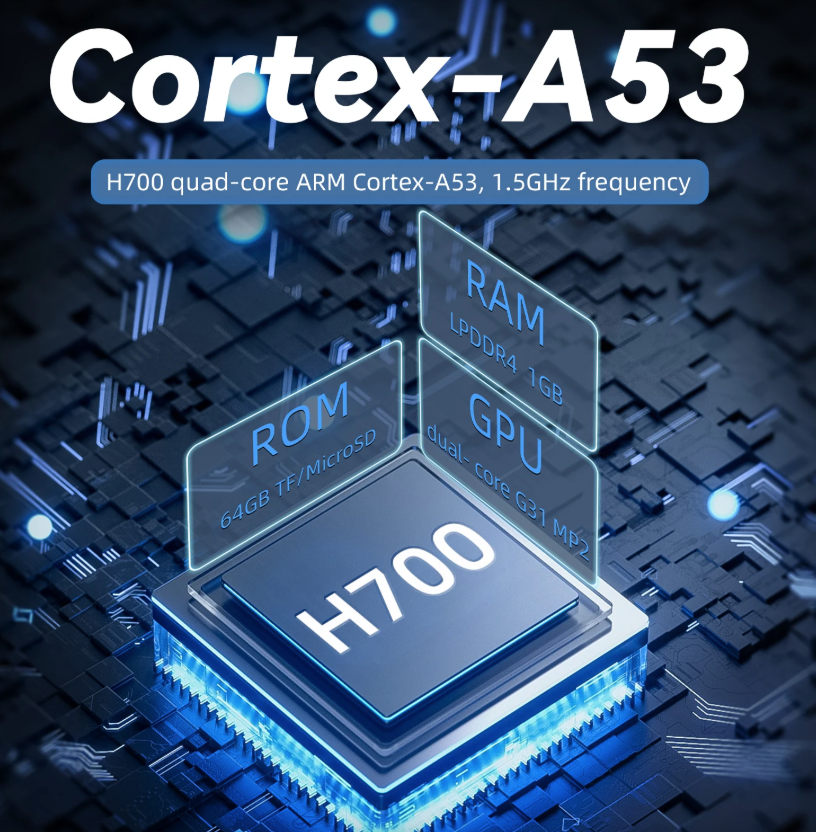 ANBERNIC RG40XX H Consola Retro Portátil, Linux 64 bits, IPS 4.0", Juegos Clásicos, Videojuegos