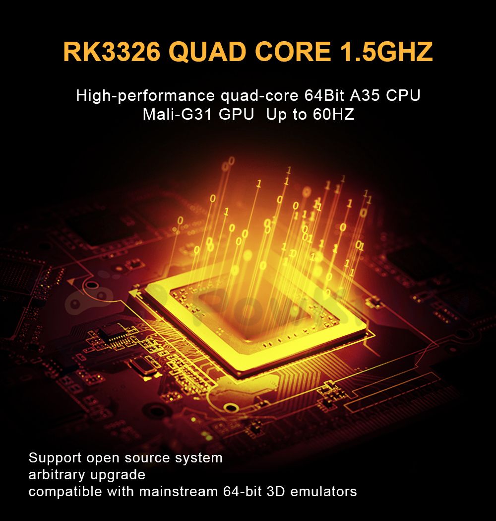 POWKIDDY RGB20S Consola Portátil 3.5 Pulgadas Pantalla HD Dispositivo de Juegos Retro para Niños Entusiastas del Retro Regalos