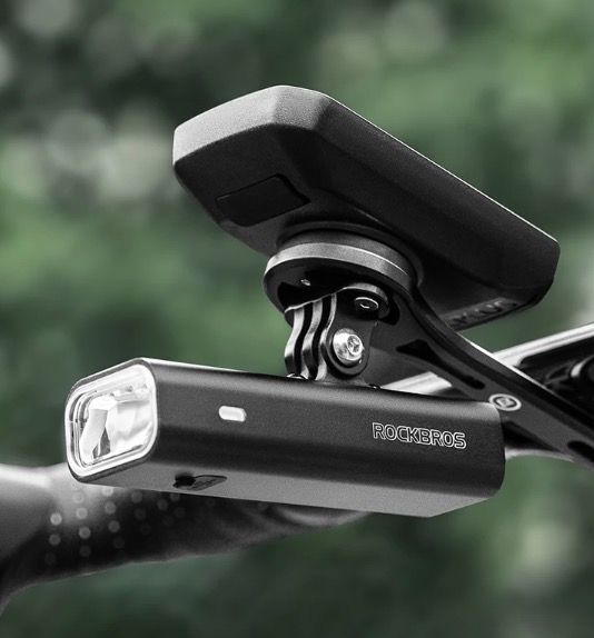 Luz delantera ROCKBROS RHL-1000LUMEN impermeable tipo C ciclismo nocturno LED 1000 lúmenes alta visibilidad
