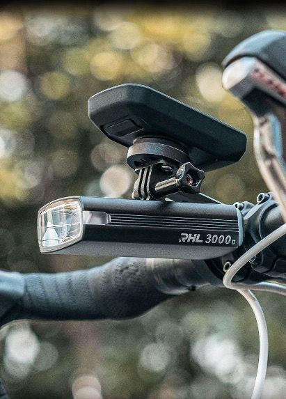 ROCKBROS RHL3000 luz de bicicleta LED 3000 lúmenes 10000mAH impermeable para MTB y ciclismo de carretera