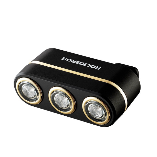 ROCKBROS Luz Trasera Inteligente Ciclista: Freno, Tipo-C, IP64. Seguridad Día/Noche en Carretera/Montaña
