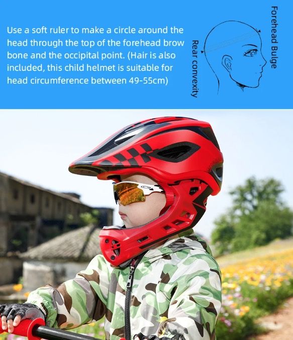 ROCKBROS Casco de Ciclismo Infantil Desmontable Ligero con Ventilación Transpirable Seguridad y Comodidad