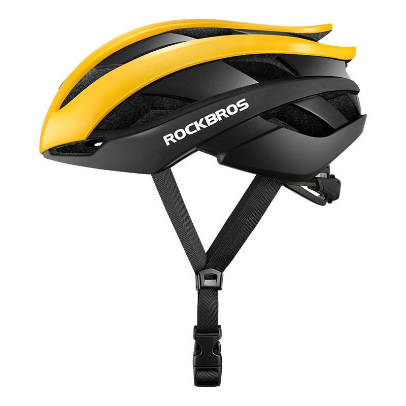 ROCKBROS Casco de bicicleta ultraligero Casco de ciclismo con tecnología anti-sudor Resistente a impactos para deportes al aire libre