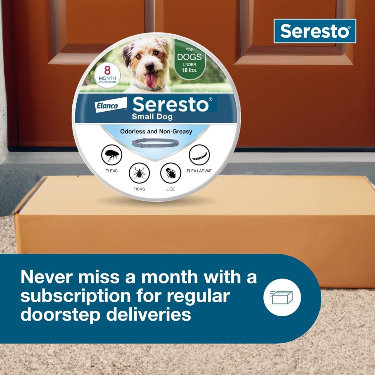 Seresto Perros Grandes | Collar Antipulgas y Garrapatas | 8 Meses Protección | Veterinarios Recomiendan