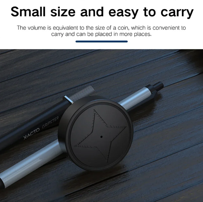 Mini Rastreador GPS con Montaje Magnético Fuerte para Coche, Motocicleta, Camión - Localizador de Seguimiento en Tiempo Real para Vehículo - Rastreador GPS Antipérdida