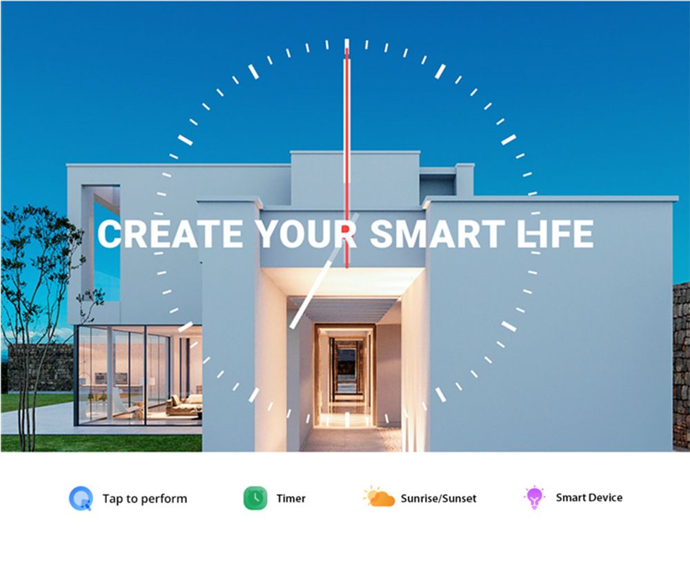 Módulo de interruptor WiFi SONOFF Basic R2 con control por voz para iluminación inteligente del hogar compatible con Alexa y Google