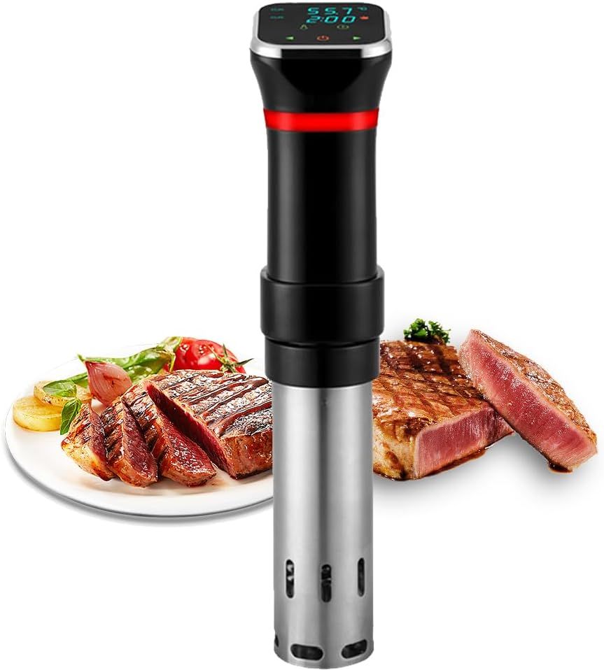 Eleva la cocina casera con la máquina de sous vide Precision Cooker: platos perfectamente cocinados cada vez.