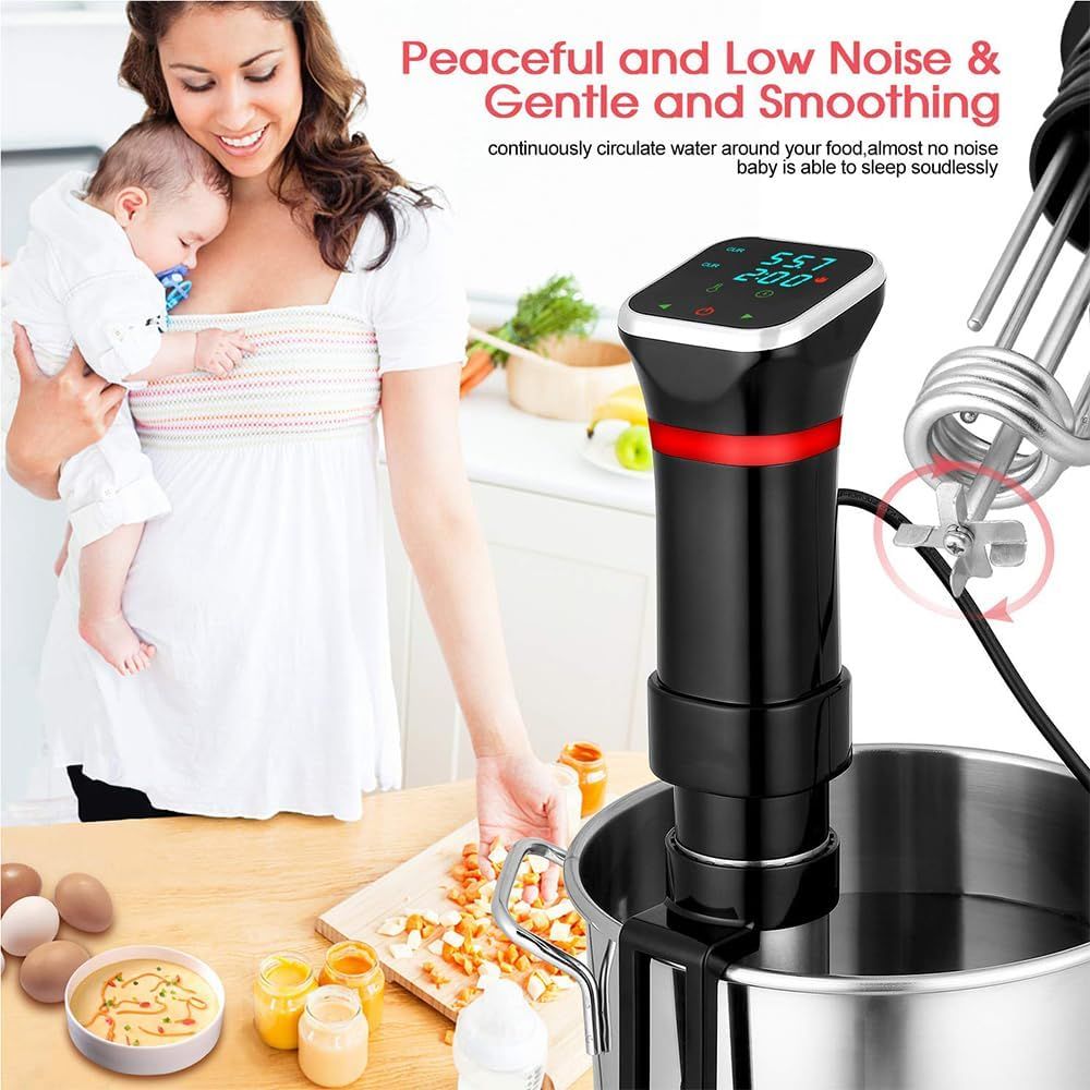 Eleva la cocina casera con la máquina de sous vide Precision Cooker: platos perfectamente cocinados cada vez.