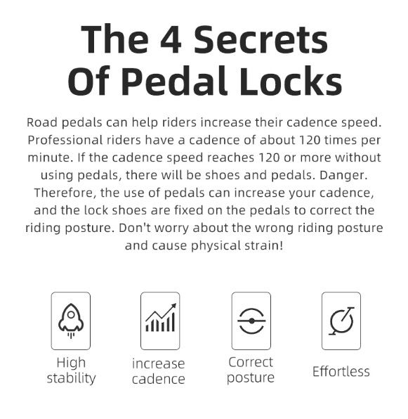 Pedales ROCKBROS SPD-SL de aleación ultraligera con rodamientos sellados para ciclismo competitivo