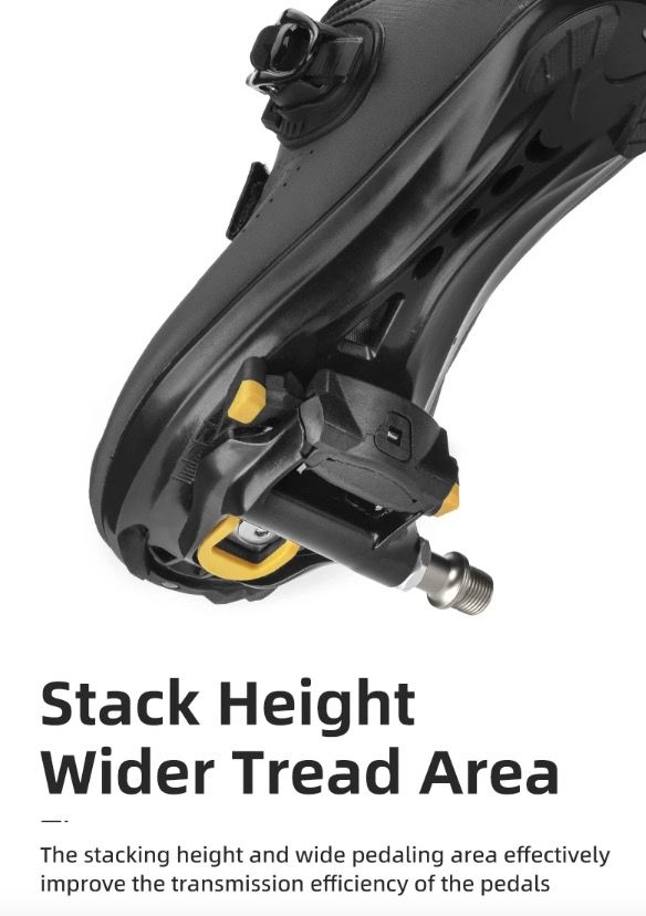 Pedales ROCKBROS SPD-SL de aleación ultraligera con rodamientos sellados para ciclismo competitivo