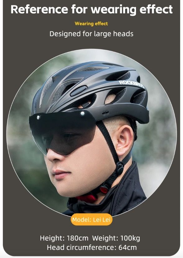 ROCKBROS ULTRALIGHT Casco de Bicicleta Ultraligero Resistente a Impactos Transpirable para MTB Ciclismo de Carretera con Sistema de Ventilación