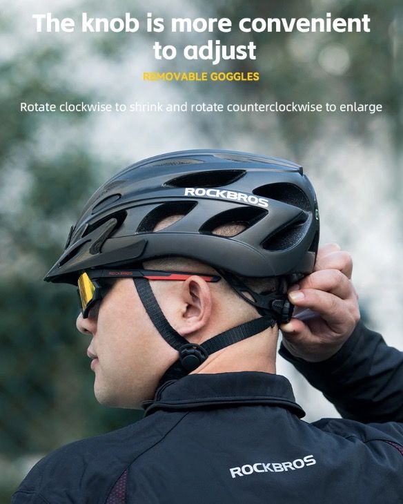 ROCKBROS ULTRALIGHT Casco de Bicicleta Ultraligero Resistente a Impactos Transpirable para MTB Ciclismo de Carretera con Sistema de Ventilación